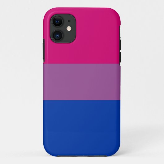 バイセクシャル・プライド・フラグ Case-Mate iPhoneケース (裏面)