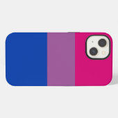 バイセクシャル・プライド・フラグ iPhoneケース (裏面横)