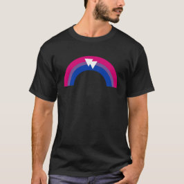 バイセクシャル プライド レインボー Tシャツ