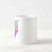 バイセクシャル プライド 爆発 コーヒーマグカップ (中央)