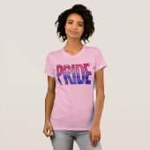 バイセクシャル プライド Tシャツ (正面フル)