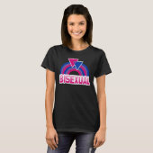 バイセクシャル プライド Tシャツ (正面フル)