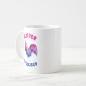 バイセクシャル・メナス 鶏 コーヒーマグカップ (正面左)
