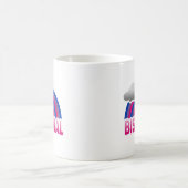 バイセクシャル・レインボー コーヒーマグカップ (中央)