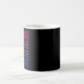 バイセクシャル レトロ プライド コーヒーマグカップ (中央)