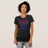 バイセクシャル レトロ プライド Tシャツ (正面フル)