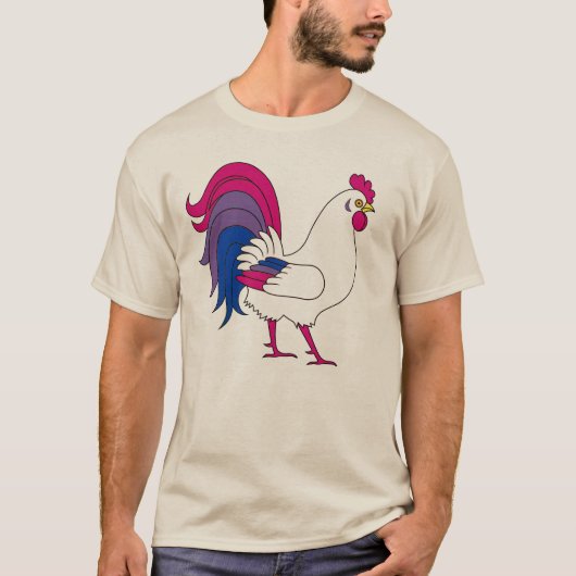 バイセクシャル ロースター Tシャツ (正面)