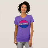 バイセクシャル 彼ら/彼女ら Tシャツ (正面フル)