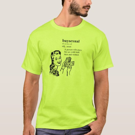 バイセクシャル Tシャツ (正面)