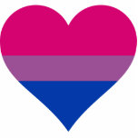 バイセクシュアルハートLGBTQプライドフラグ フォトスカルプチャー<br><div class="desc">カワイハート型のバイセクシュアルプライド旗イラストレーション。バイセク素晴らしスやLGBTQの贈り物アイディア。LGBTQに関するプライドの旗や贈り物につ素晴らしいては、LGBT Nationをご覧ください。</div>