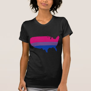 バイセクシュアル・アメリカ Tシャツ