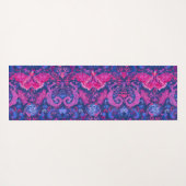 バイセクシュアル・ドラゴンダマスク – Biプライド国旗の色 ヨガマット (裏面(横))