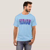 バイセクシュアル・ヒューマン Tシャツ (正面フル)