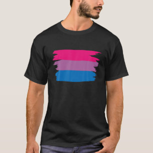 バイセクシュアル・フラグ・バイセクシュアルLGBTバイ・プライド Tシャツ
