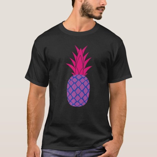 バイセクシュアルPineappleバイセクシュアル Tシャツ (正面)