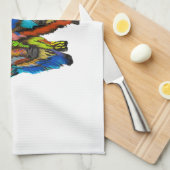 バイソンのトリオ キッチンタオル (四つ折り)