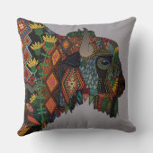 バイソンのヒース クッション (裏面)