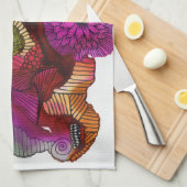 バイソンの台所タオル キッチンタオル (四つ折り)