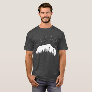 バイソンの月木星の夢の大きい移住旅行 Tシャツ