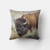 バイソンの枕 クッション (裏面)