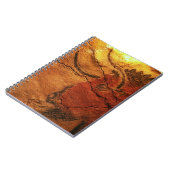 バイソンのAltamiraの洞窟の頭部 ノートブック (左側)