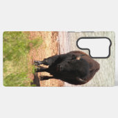 バイソンアットザレイクサムスン電話ケース SAMSUNG GALAXYケース (裏面横)