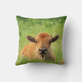 バイソンカーフ装飾用クッション クッション (裏面)