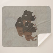 バイソンシェルパブランケット シェルパブランケット (正面(横))