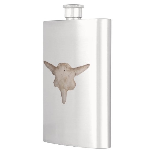 バイソンスカル フラスク (左)