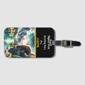 バイソンバイザリバーアットサンライズ ラゲッジタグ (正面横)