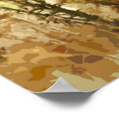 バイソンバッファローアメリカンポップ・アートのアート ポスター (角)