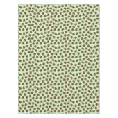 バイソンバッファローバースデーパーティーグリーン テーブルクロス (正面)