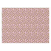 バイソンバッファローバースデーパーティーピンク テーブルクロス (正面(横))