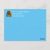 バイソンバッファロー新生児発表 ポストカード (裏面)