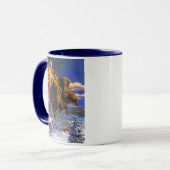 バイソンプルサンタクロース マグカップ (正面左)