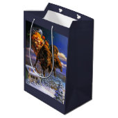 バイソンプルサンタクロース ミディアムペーパーバッグ (裏面アングル)