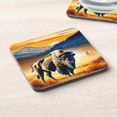 バイソン威厳のあるサンセット コースター (左側)