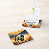 バイソン威厳のあるサンセット コースター (右側)