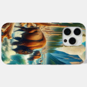 バイソン威厳のある移行 Case-Mate iPhoneケース (裏面 (横))