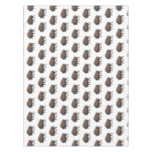 バイソン漫画イラストレーション テーブルクロス (正面)