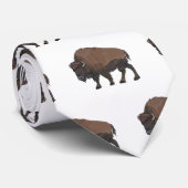 バイソン漫画イラストレーション ネクタイ (ロール)
