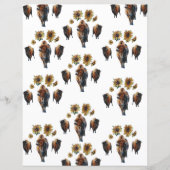 バイソン紙 (正面)