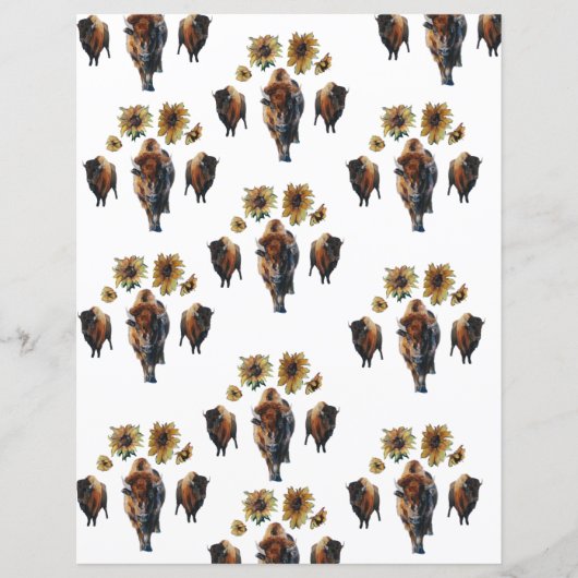 バイソン紙 (正面)