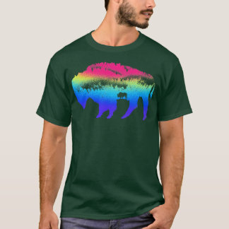 バイソン自然 Tシャツ