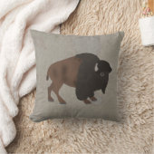 バイソン装飾用クッション クッション (ブランケット)