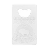 バイソン クレジットカード栓抜き (裏面)