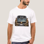 バイソン グレー マッスル クーペ - BV-GBG 正面図 Tシャツ (正面)