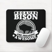 バイソン マウスパッド (マウス)