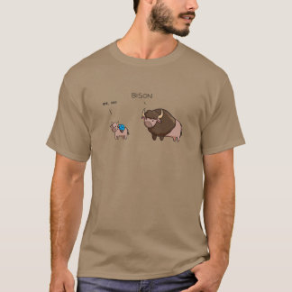 バイソン レトロ Tシャツ