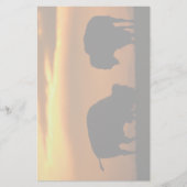 バイソン 便箋 (正面)